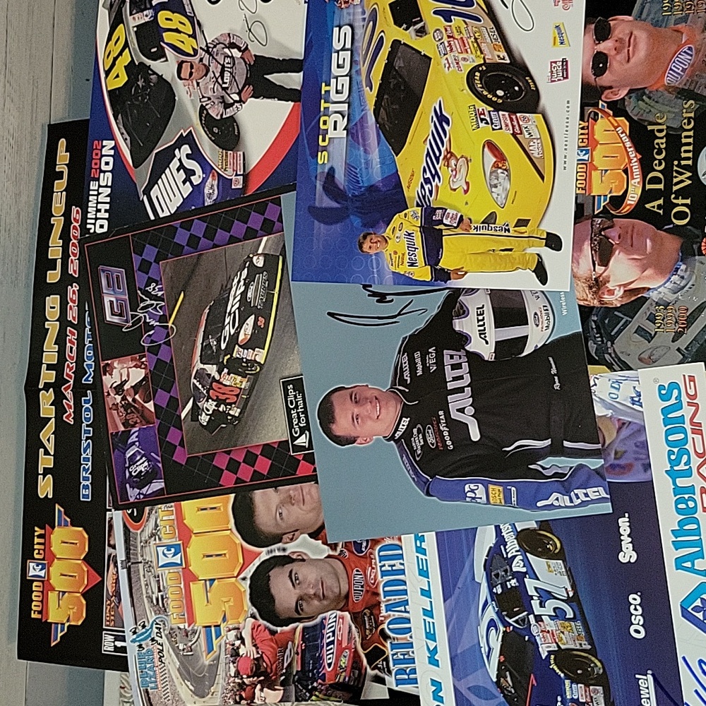 Nascar Autograph & Magazine Bundle